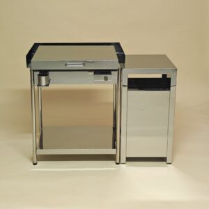 Plinski zar Furlan P600 PRO z inox nogami, spodnjo polico, inox boxom, pokrovom in scitnikom