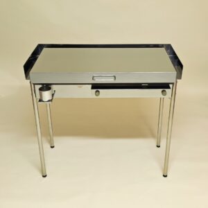 Plinski zar Furlan P850 PRO z nogami, posodico, visokim inox pokrovom in scitnikom